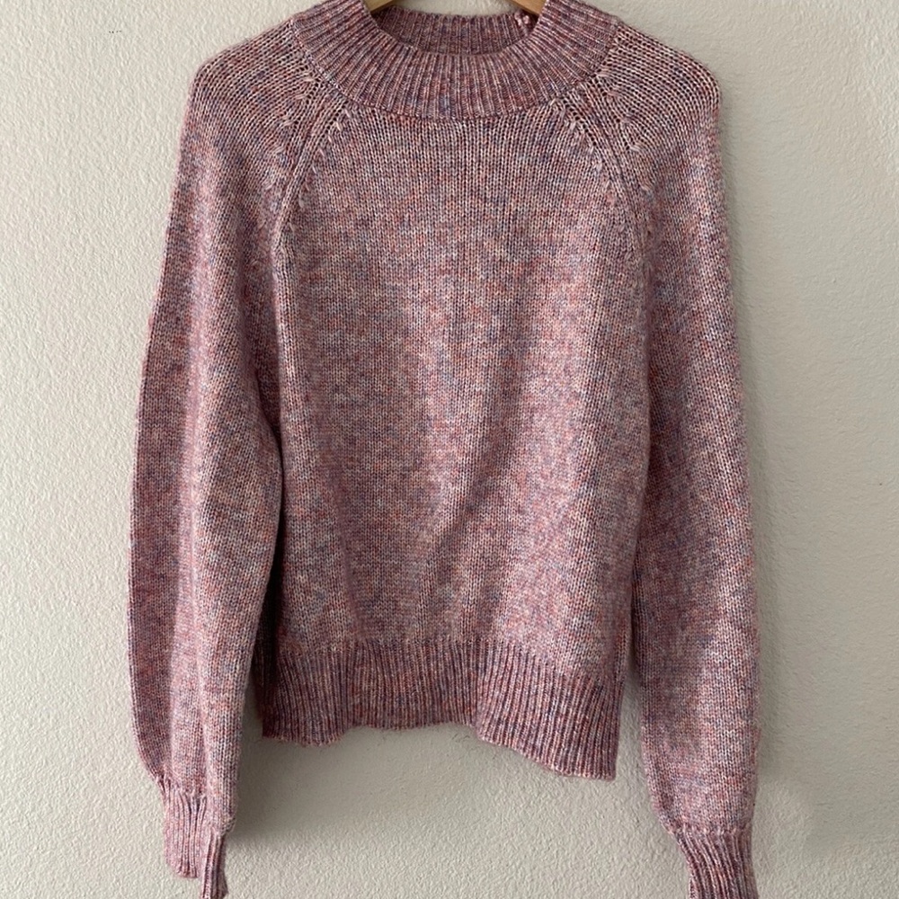 Banana Republic Speckled Knit mockneck Sweater size small. - Picture 7 of 7